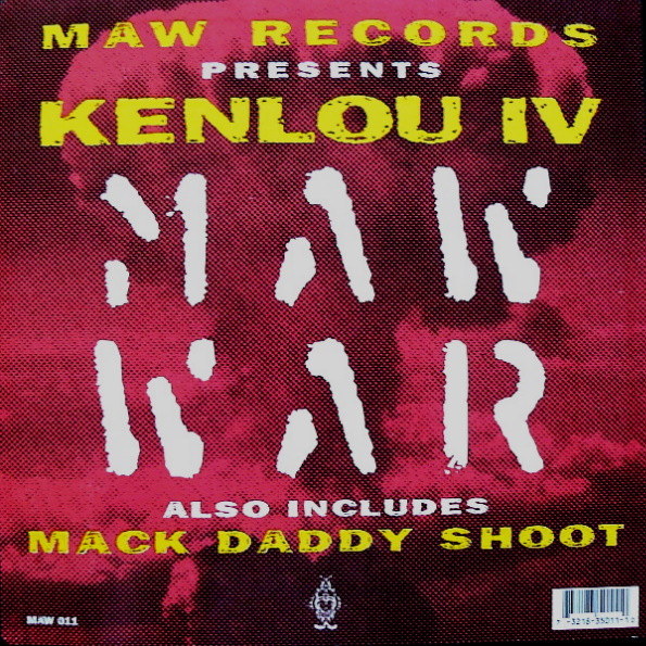 Kenlou - MAW War, Electronic, Future Jazz, House, 1996 - MAW Records, US, Vinyl 1x 12", 33 ⅓ RPM