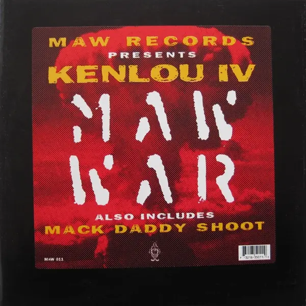 Kenlou - MAW War, Electronic, Future Jazz, House, 1996 - MAW Records, US, Vinyl 1x 12", 33 ⅓ RPM