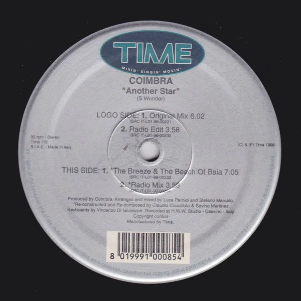 Album cover for Another Star by Coimbra