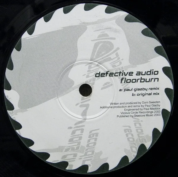 Album cover for Floorburn by Defective Audio