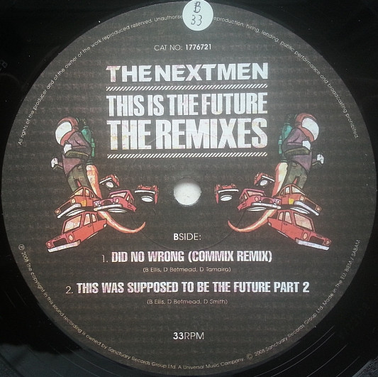 Nextmen, The - This Is The Future (The Remixes), Electronic, Hip Hop, Reggae, Conscious, Drum n Bass, House, Reggae, 2008 - S