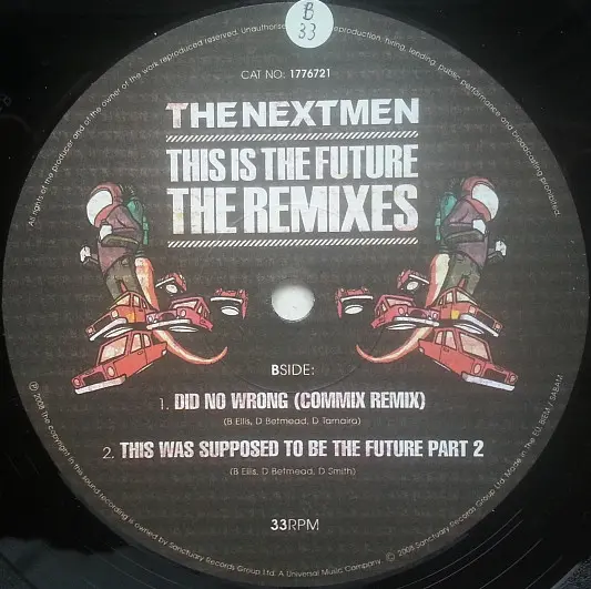 Nextmen, The - This Is The Future (The Remixes), Electronic, Hip Hop, Reggae, Conscious, Drum n Bass, House, Reggae, 2008 - S