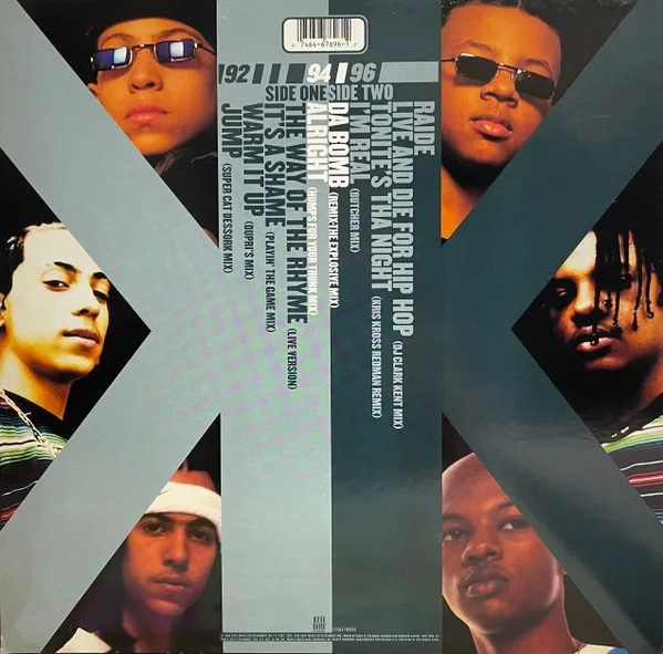 Album cover for The Best Of Kris Kross - Remixed - 92, 94, 96 by Kris Kross