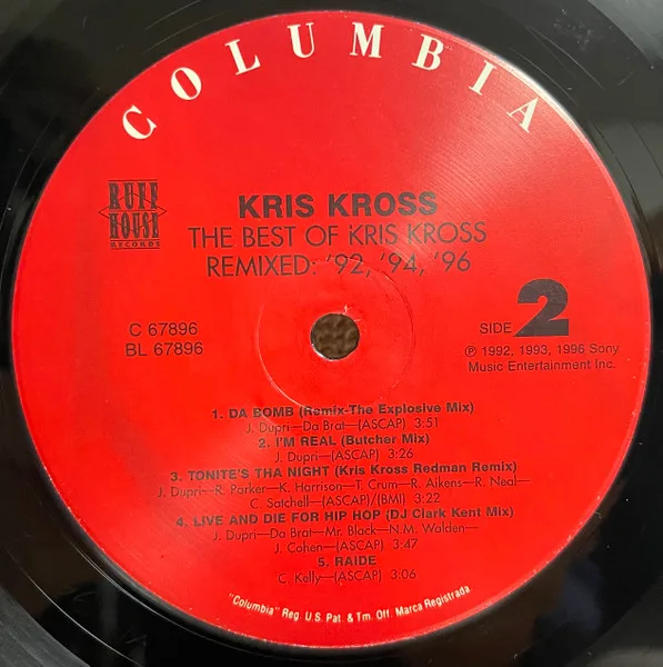 Album cover for The Best Of Kris Kross - Remixed - 92, 94, 96 by Kris Kross