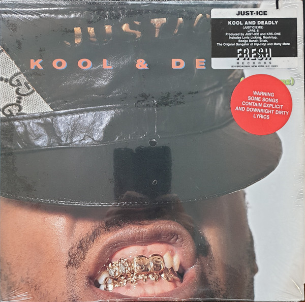 Just-Ice - Kool & Deadly (Justicizms), Hip Hop, Hardcore Hip-Hop, Ragga HipHop, 1987 - Fresh Records, US, Vinyl 1x LP, Album