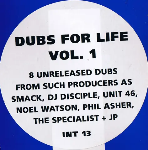 Various - Dubs For Life Vol. 1, Electronic, Garage House, House, 1995 - Interstate Records (3), UK, Vinyl 2x 12", 33 ⅓ RPM, C