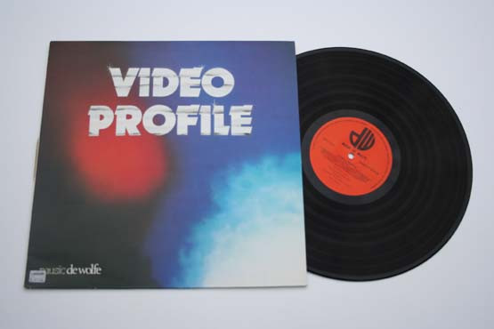 Andy Quin - Video Profile - 1986 - Electro, Theme - Music De Wolfe - Vinyl 1x LP Library
