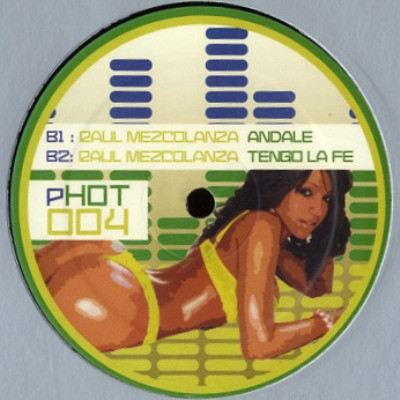 Raul Mezcolanza - Patricia, Electronic, Techno, Tribal, 2009 - P Series, Netherlands, Vinyl 1x 12"