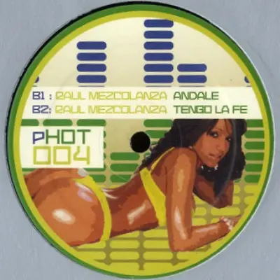 Raul Mezcolanza - Patricia, Electronic, Techno, Tribal, 2009 - P Series, Netherlands, Vinyl 1x 12"