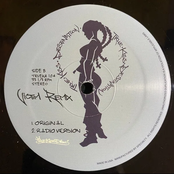 Album cover for Victim by True Kiss Destination