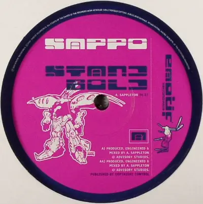 Album cover for Stand Bold / Do It by DJ Sappo