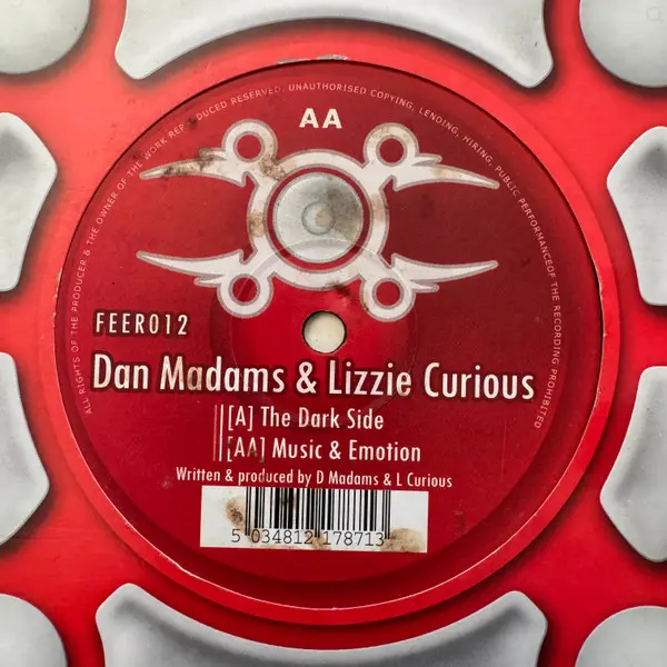 Album cover for The Dark Side / Music & Emotion by Dan Madams & Lizzie Curious