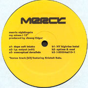 Morris Nightingale - My Mines I, Electronic, Hip Hop, Glitch, IDM, Leftfield, 2002 - Merck, US, Vinyl 1x 12"
