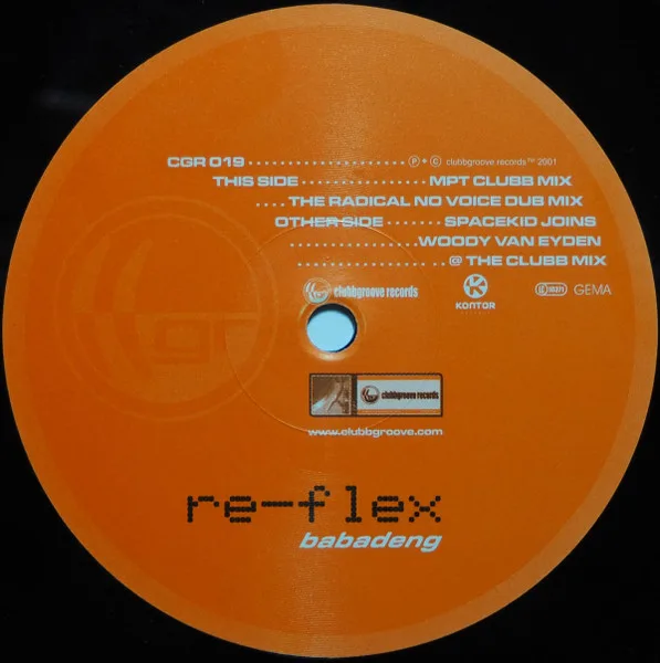 Album cover for Babadeng by Re-Flex