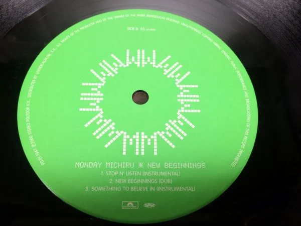 Album cover for New Beginnings by Monday Michiru