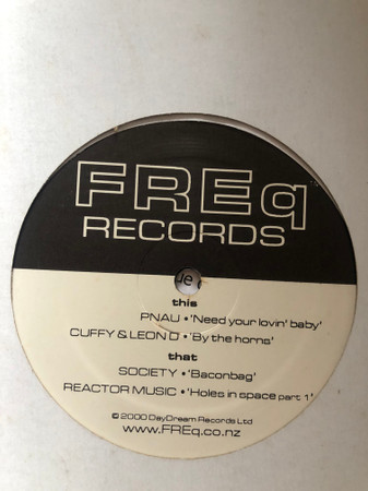 Various - EP 1, Electronic, House, 2000 - FREq, New Zealand, Vinyl 1x 12", EP, Compilation