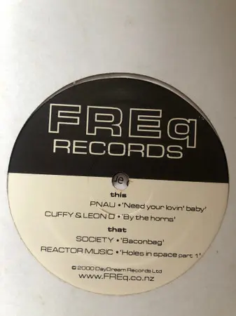 Various - EP 1, Electronic, House, 2000 - FREq, New Zealand, Vinyl 1x 12", EP, Compilation
