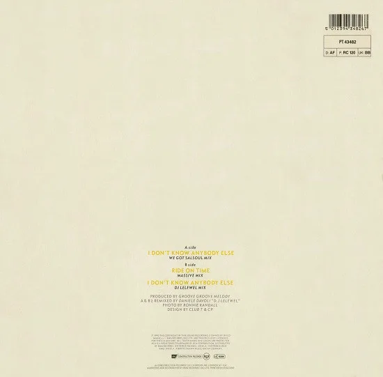 Album cover for I Don't Know Anybody Else (Remix) by Black Box