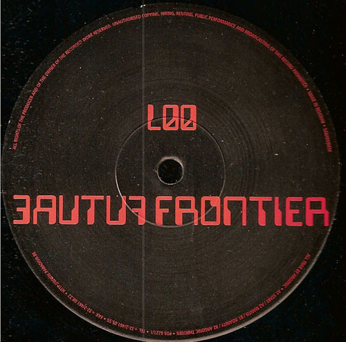 Argonic - Future Frontier 007, Electronic, Acid, Techno, 1997 - Future Frontier, Belgium, Vinyl 1x 12", 33 ⅓ RPM