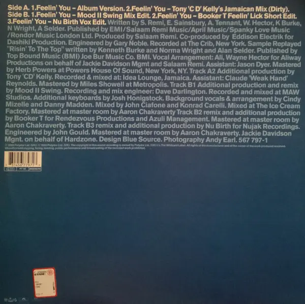 Album cover for Feelin' You by Alistair Tennant