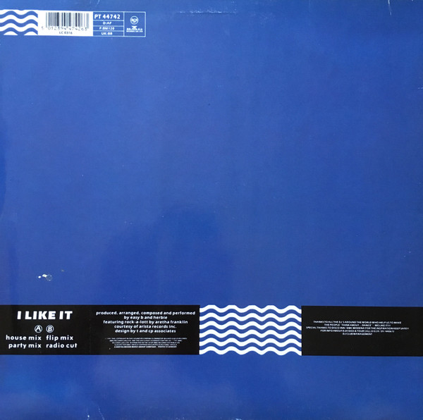 Album cover for I Like It by DJ H. Feat. Stefy