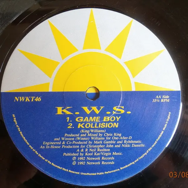 K.W.S. - Please Don't Go, Electronic, Hardcore, House, Synth-pop, Techno, 1992 - Network Records, UK, Vinyl 1x 12", 33 ⅓ RPM