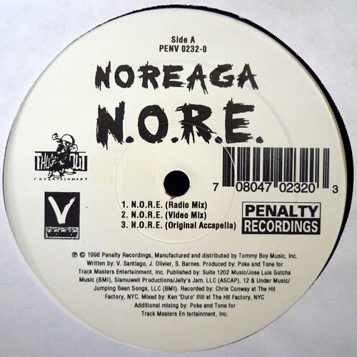 Album cover for N.O.R.E. by Noreaga