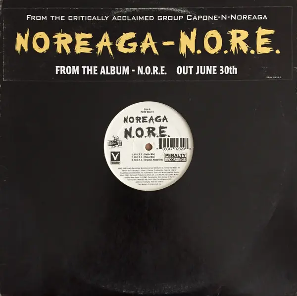Album cover for N.O.R.E. by Noreaga