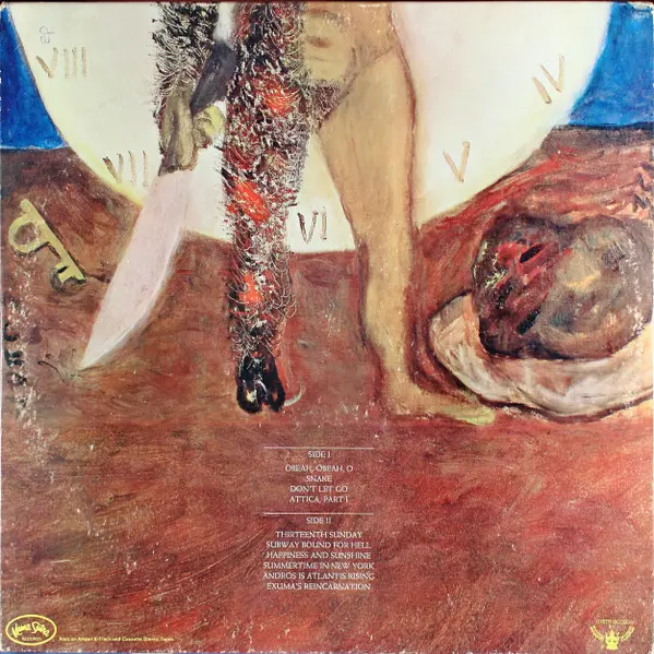 Exuma - Snake, Folk, World, & Country, Rock, African, Folk, Folk Rock, Psychedelic Rock, 1972 - Kama Sutra, US, Vinyl 1x LP, 