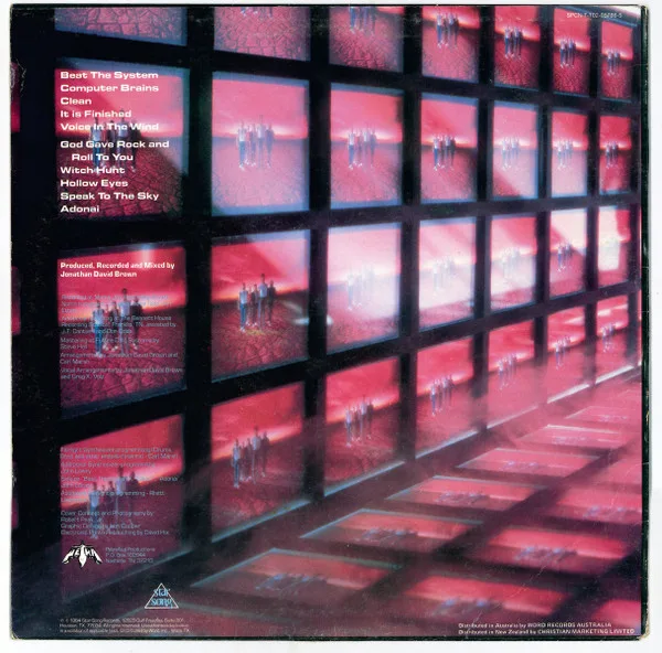 Album cover for Beat The System by Petra (9)