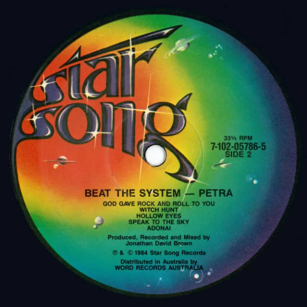 Album cover for Beat The System by Petra (9)