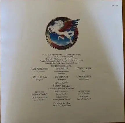 Steve Miller Band - Book Of Dreams, Rock, Classic Rock, Pop Rock, 1977 - Mercury, Australia, Vinyl 1x LP, Album