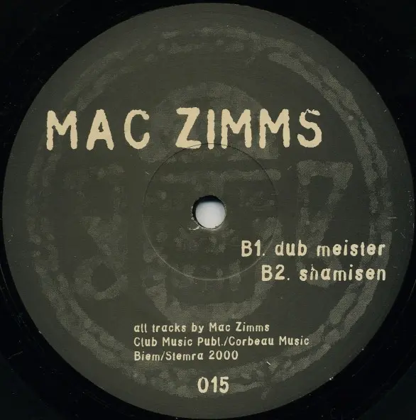 Mac Zimms - Fine Pitching, Electronic, House, Techno, 2000 - Bango, Netherlands, Vinyl 1x 12", 33 ⅓ RPM, 45 RPM