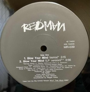 Redman - Blow Your Mind, Hip Hop, PolyGram K.K., Japan, Vinyl 1x 12"