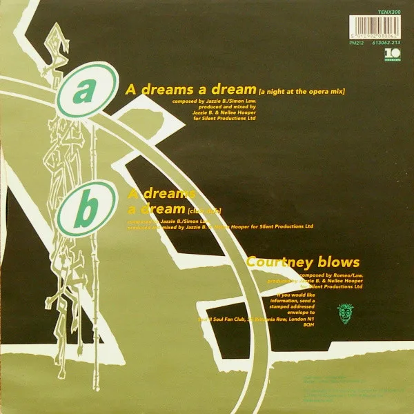 Album cover for A Dreams A Dream by Soul II Soul