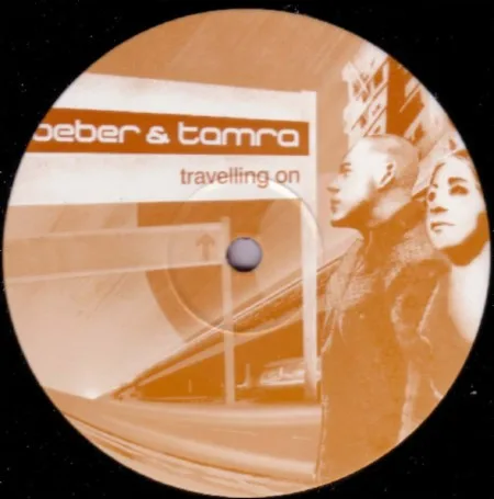 Album cover for Travelling On by Beber & Tamra