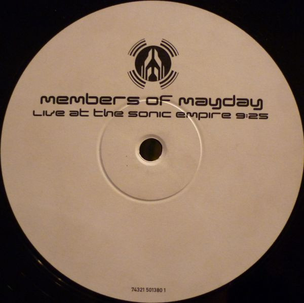 Members Of Mayday - Live At The Sonic Empire, Electronic, Techno, Trance, 1997 - Low Spirit Recordings, Germany, Vinyl 1x 12"