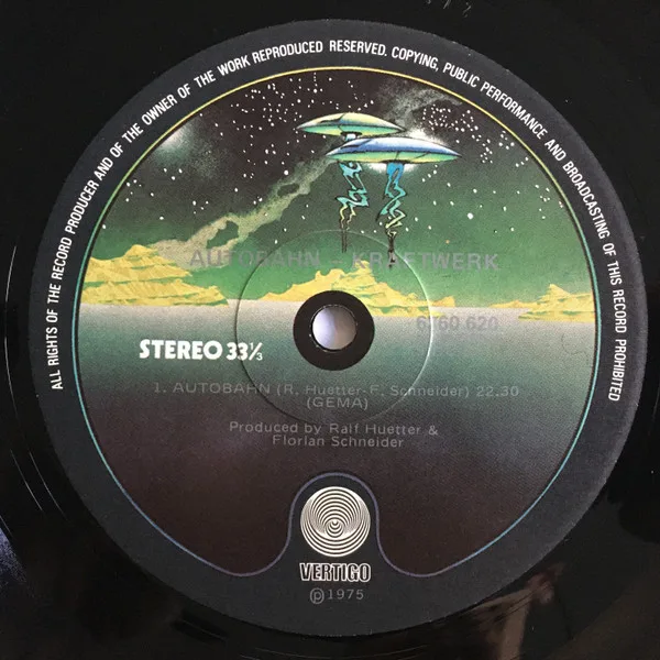 Album cover for Autobahn by Kraftwerk