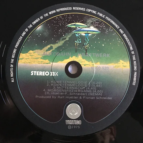 Album cover for Autobahn by Kraftwerk