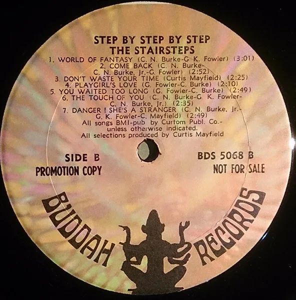 Album cover for Step By Step By Step by Five Stairsteps