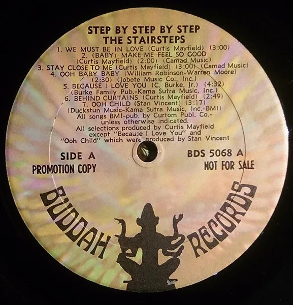 Album cover for Step By Step By Step by Five Stairsteps