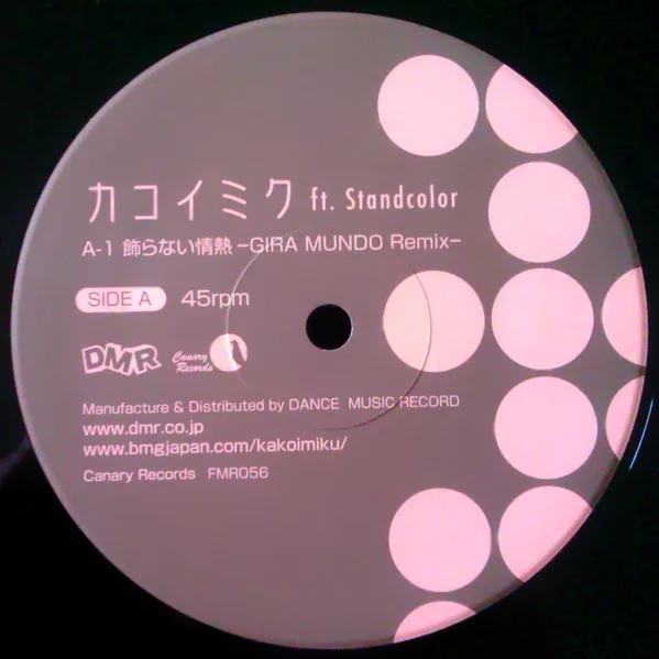 Album cover for 飾らない情熱 by カコイミク ft. Standcolor