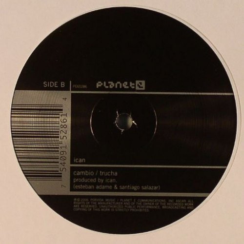 Ican - A Quien, Electronic, Latin, Techno, 2006 - Planet E, US, Vinyl 1x 12", 33 ⅓ RPM