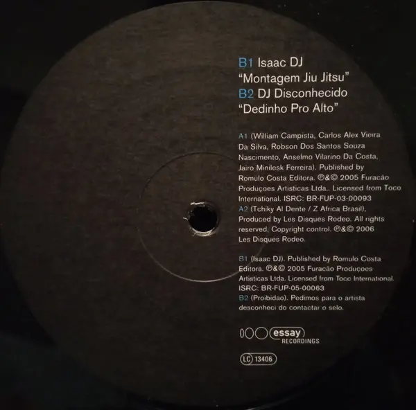 Various - More Rio Baile Funk Favela Booty Beats EP, Electronic, Hip Hop, Favela Funk, 2006 - Essay Recordings, Germany, Viny