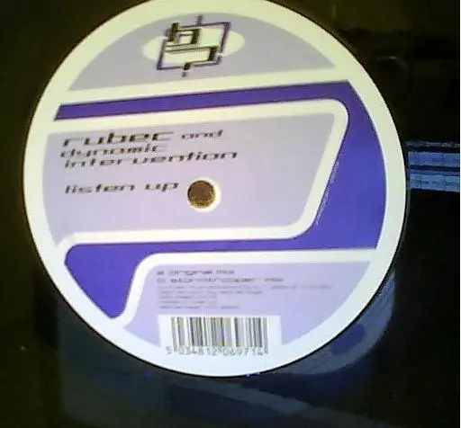 Album cover for Listen Up by Rubec & Dynamic Intervention
