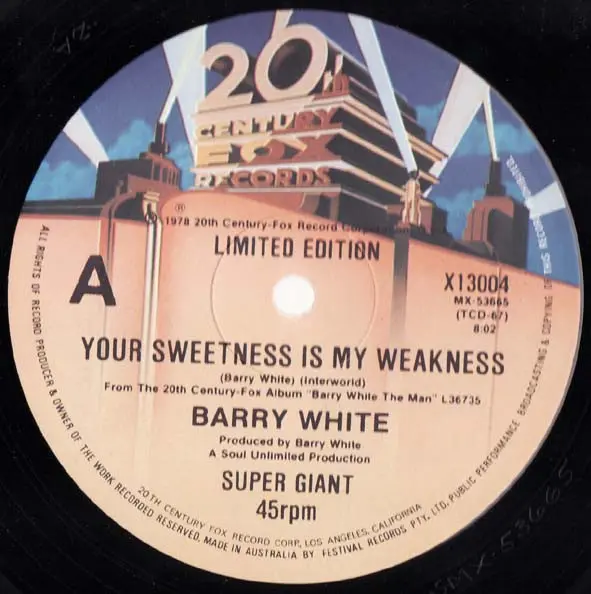 Your Sweetness Is My Weakness