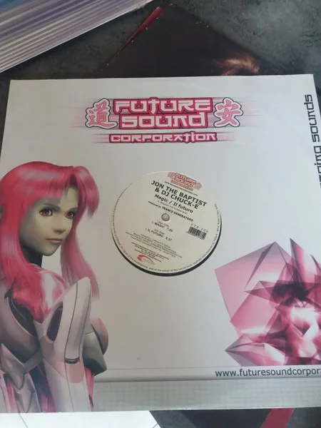 Album cover for Magic / Il Futuro by Jon The Baptist & DJ Chuck-E