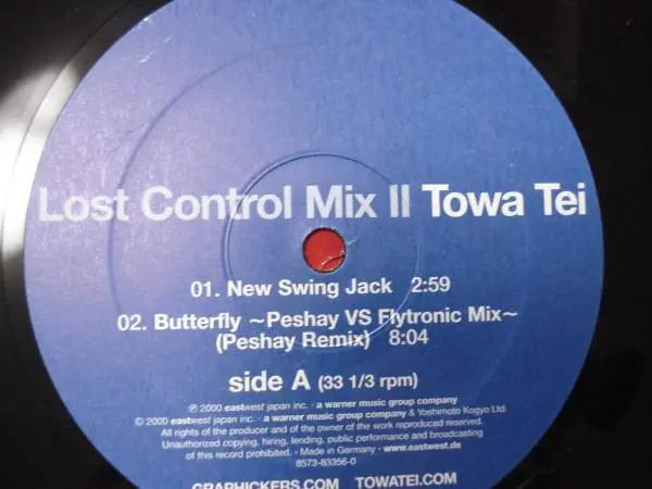 Album cover for Lost Control Mix II by Towa Tei