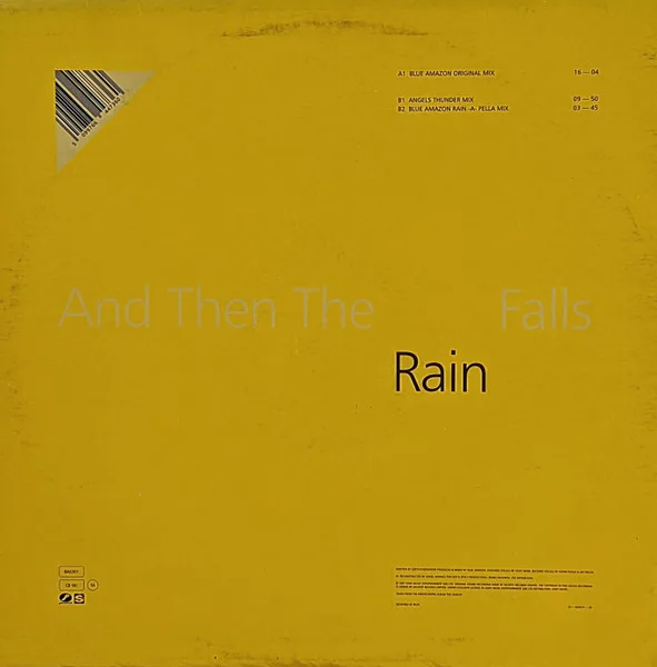 Album cover for And Then The Rain Falls by Blue Amazon