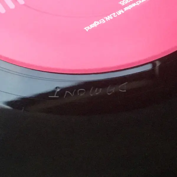 Thomas Schumacher - Ficken?, Electronic, Techno, 1996 - Bush, UK, Vinyl 1x 12", 33 ⅓ RPM, Promo Damont